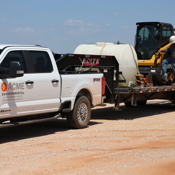 ACME response truck with all the resources needed for well maintenance