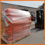 Packaged Containment Boom Ready to be Shipped