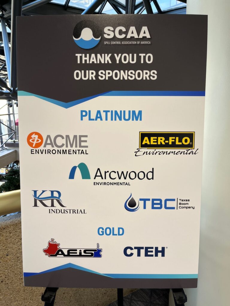 The list of sponsors for SCAA's annual meeting