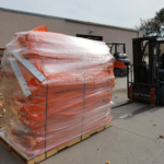 Packaged Containment Boom Ready to be Shipped