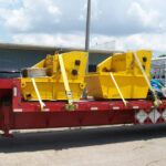 Oil mop skimmer ready to use
