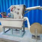 Oil mop skimmer ready to use