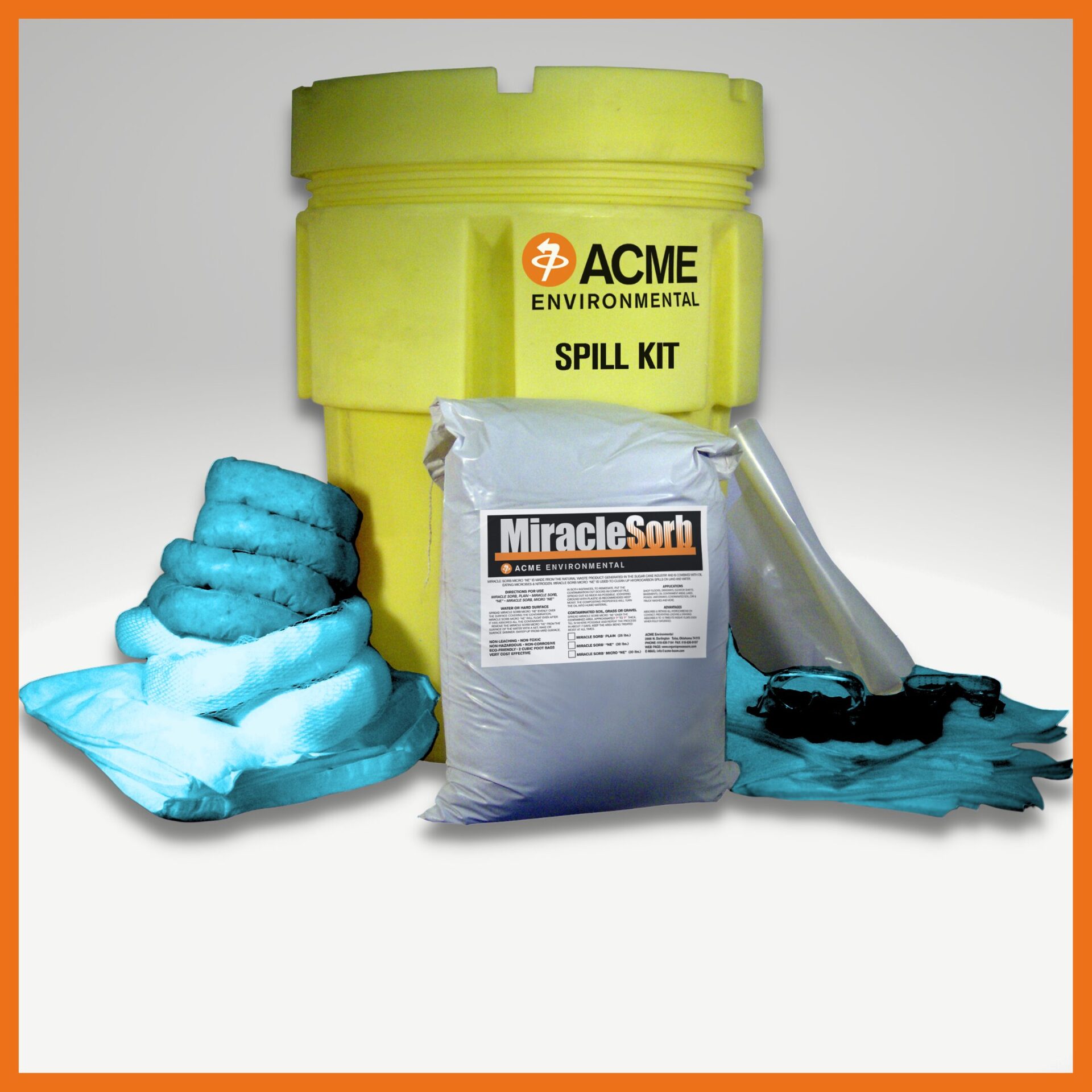 95 gallon hazmat only spill kit 95 gallon overpack drum hazmat spill kit