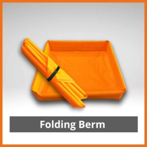 Secondary containment, drum spill containment, portable oil spill containment, primary containment, equipment containment, portable equipment containment, spill berms, spill response berms, 55 gallon drum containment, drum spill cleanup, gas leak containment, containing equipment leak, secondary containment berms