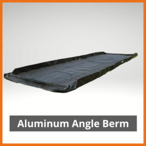 Secondary Containment Berm, Aluminum Angle Berm
