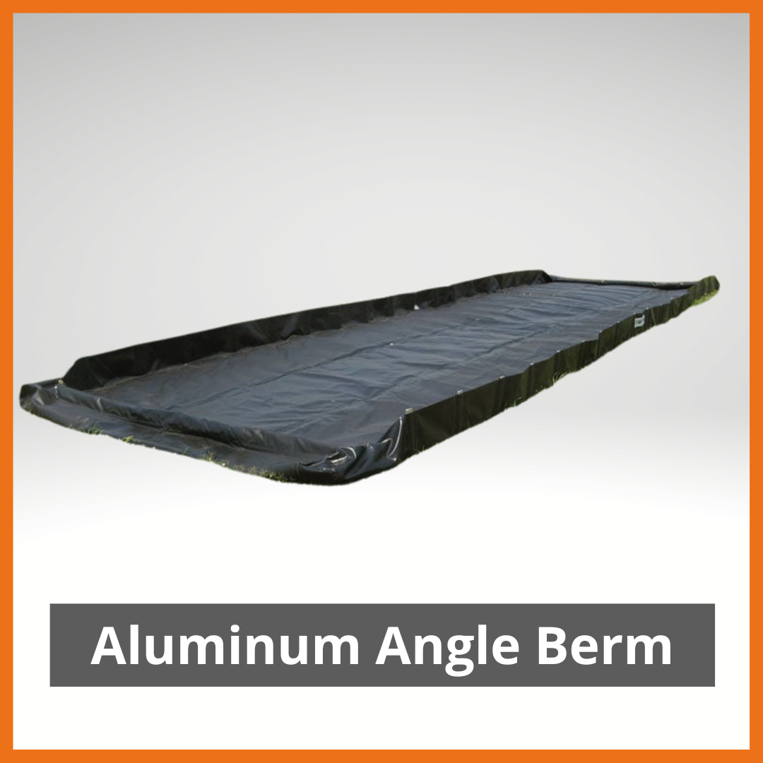 Secondary Containment Berm, Aluminum Angle Berm