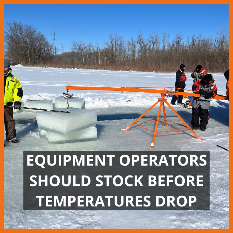 Thumbnail for an article explaining good equipment for a cold weather spill response